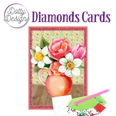 Dotty Design card 74 flowers C6