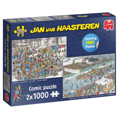 Legpuzzel Jan van Haasteren Dun Ijs & Elfstedentocht