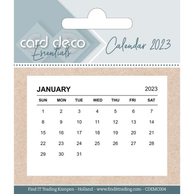 Card Deco Calender 2023 mini