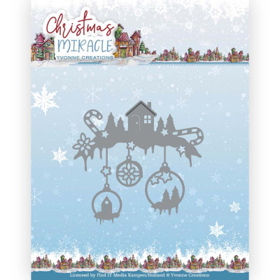 Yvonne Creations Christmas Miracle snijmacl christmas scene