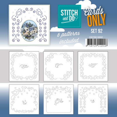 Stitch & Do Cards Only Set 092