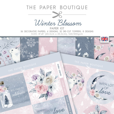 Winter Blossom Paper Kit The paper Boutique