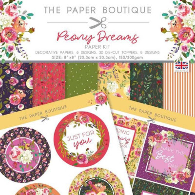 Peony Dreams Paper Kit