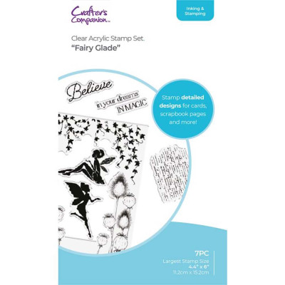 Clear Acrylic Stamp Fairy Glade