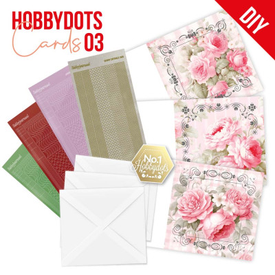 Hobbydots Cards 03 Pink Roses