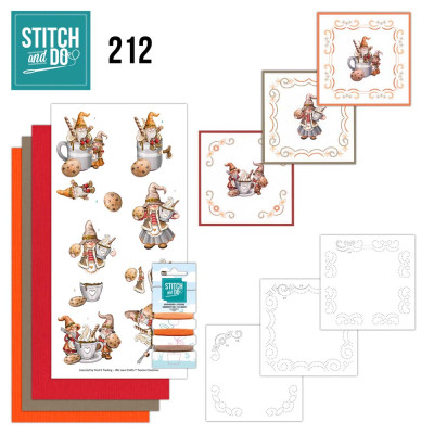 Stitch & Do 212 Yvonne Creations gnomes cookies