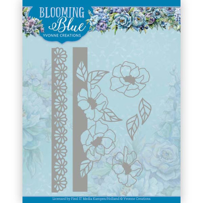 YC Blooming blue snijmal Blooming borders