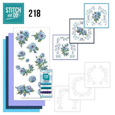 Stitch & Do 218 Blooming blue