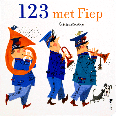 123 met Fiep kartonboekje