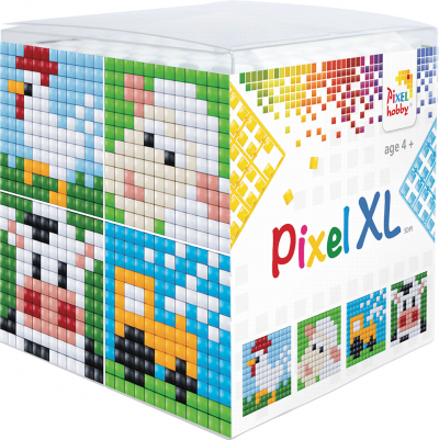 Pixel XL kubus set boerderij pixelhobby