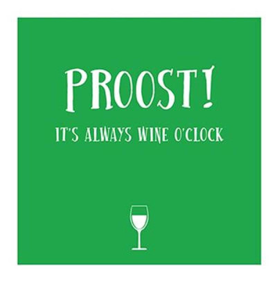 Cadeauboek Proost!, It's wine o'clock
