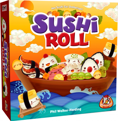 Sushi roll het suhsi go dobbelspel