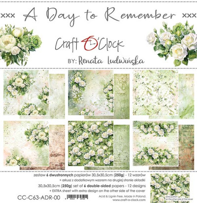 Craft O Clock A day to remember paper pack 30x30