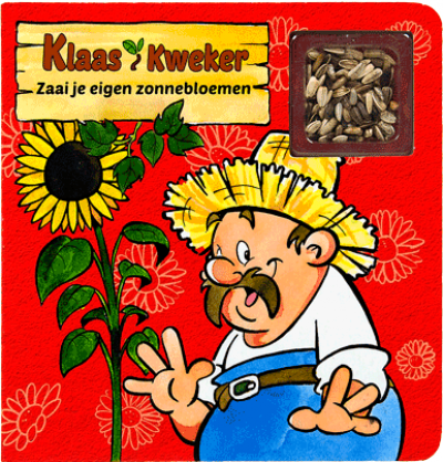 Klaas Kweker - Zaai je eigen zonnebloemen + zaad
