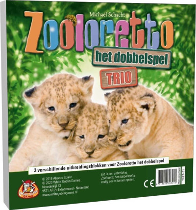 Zooloretto: Het dobbelspel Trio (variatieblok)