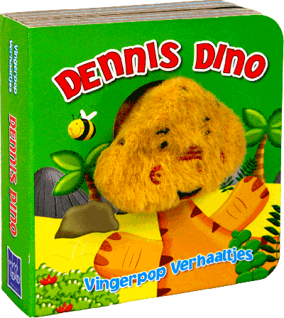 Vingerpop verhaaltjes - Dennis dino