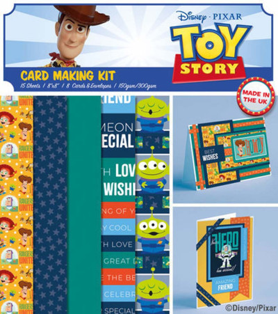 Card making kit 8 cards Toy Story