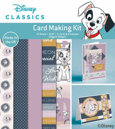 Card making kit 8 cards 101 Dalmatians