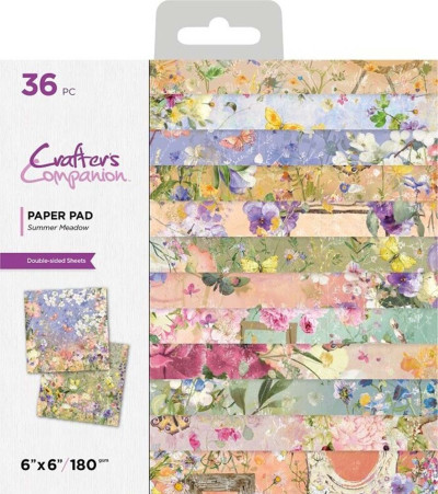 Crafters Companion Summer Meadow paper pad