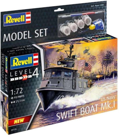 Revell model set US Navy swift boat