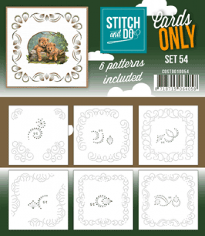 Stitch & do cards only set 54