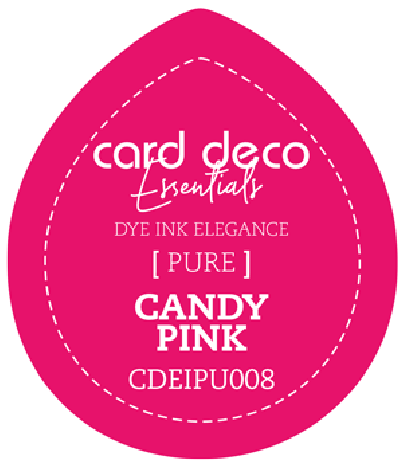 Dye Ink candy pink fade resistant card deco essentials