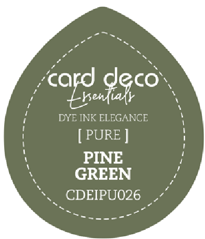 Dye Ink pine green fade resistant card deco essentials