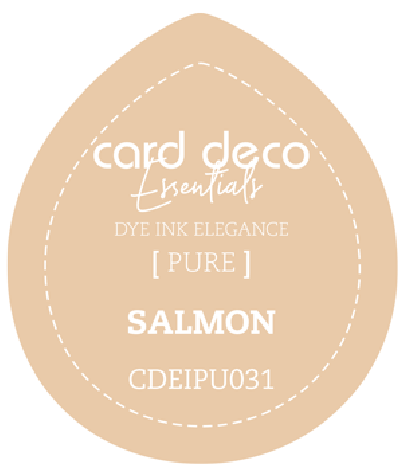 Dye Ink salmon fade resistant card deco essentials