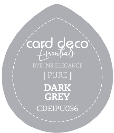 Dye Ink dark grey fade resistant card deco essentials