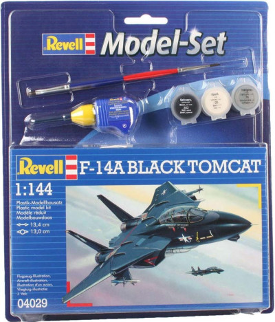 Revell model set F-14A black tomcat