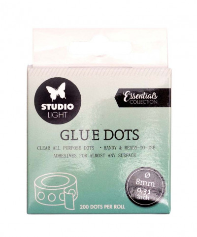 Studio Light Glue Dots 8mm 200st