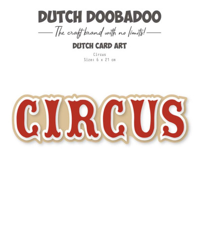 Dutch DoobaDoo card art Circus
