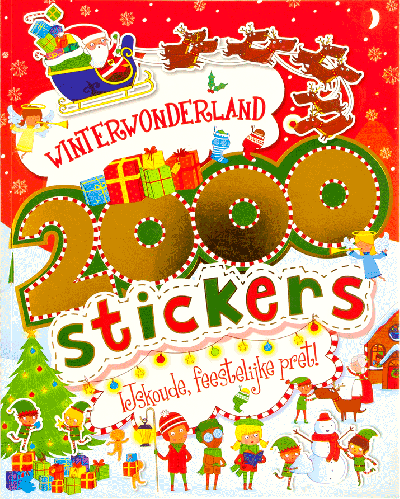 2000 Stickers Winterwonderland