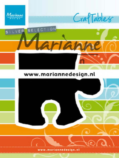 Marianne Design - puzzelstuk snijmal