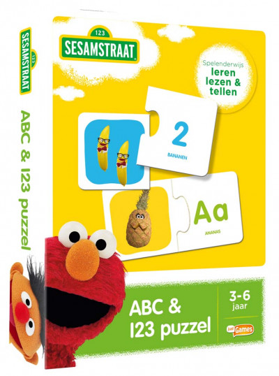 Sesamstraat ABC & 123 puzzel