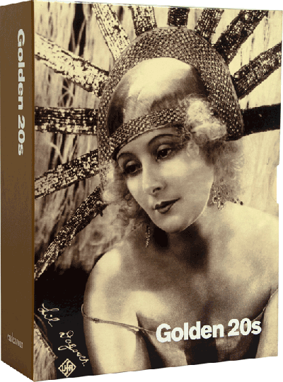 Photo greeting card collection golden 20s