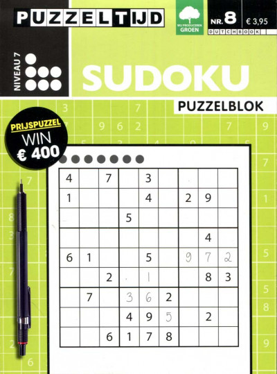 Puzzelblok Sudoku 7 punt nr 8