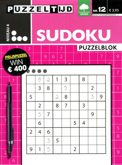 Puzzelblok Sudoku 4 punt nr 12