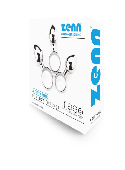 ZENN 3-Delige Set Anale Vinger Plugs