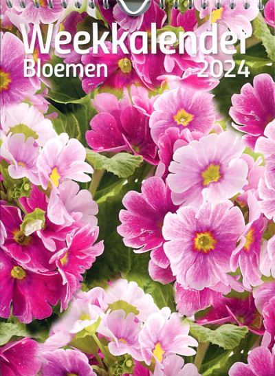 Weekkalender 2024 Bloemen