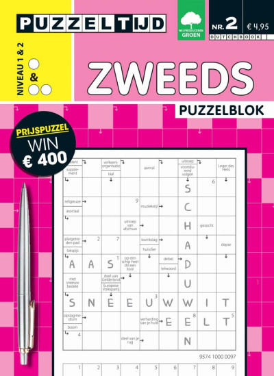 Puzzelblok Zweeds 1,2 punt nr 2