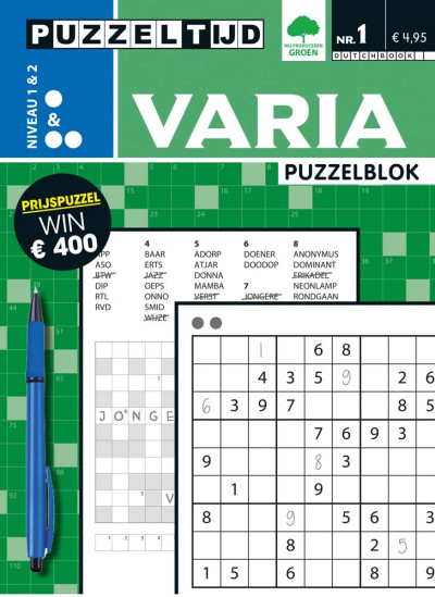 Puzzelblok Varia 1-2 punt nr1