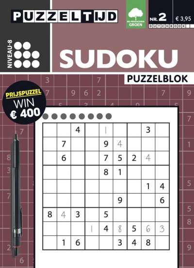 Puzzelblok Sudoku 8punt nr2