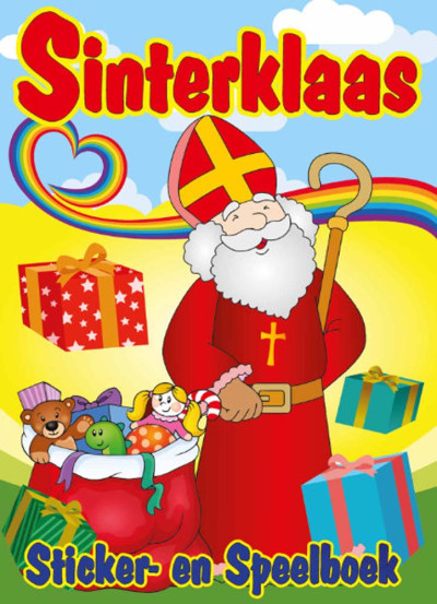 Sinterklaas sticker- en speelboek