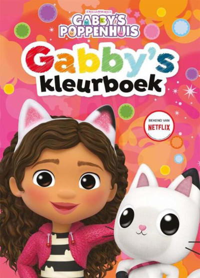 Gabby's Poppenhuis kleurboek