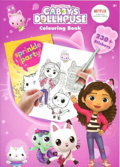 Gabby's Dollhouse Colouring Book