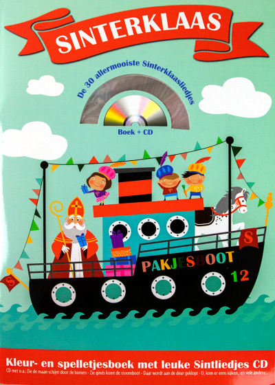 Sinterklaas Kleur- en Spelletjesboek