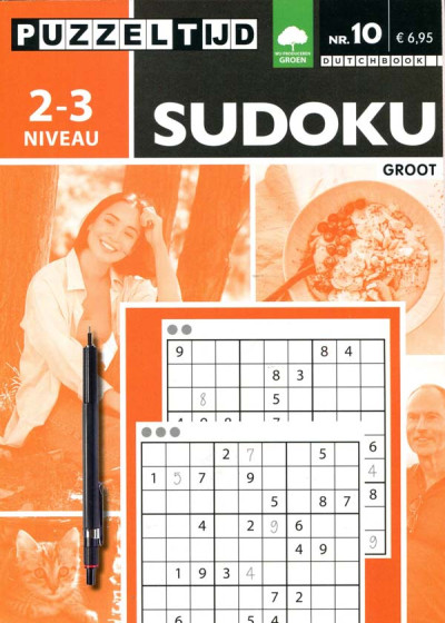 Puzzelboek groot sudoku 2-3 punt nr10