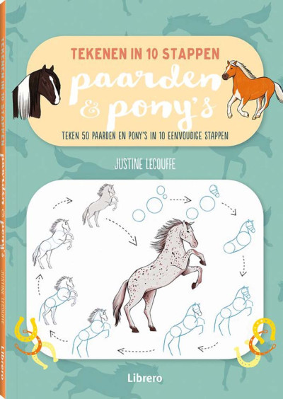 Paarden en Pony's - Tekenen in 10 stappen