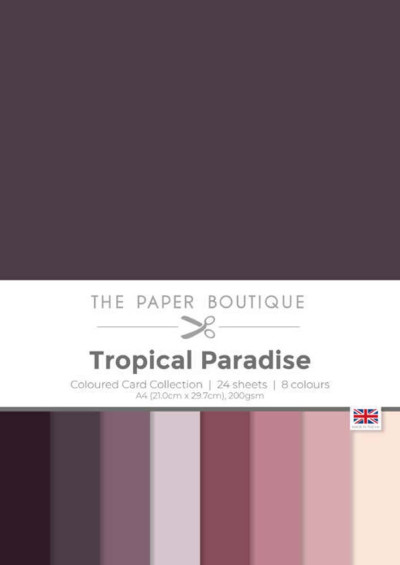 Tropical Paradise Colour card collection